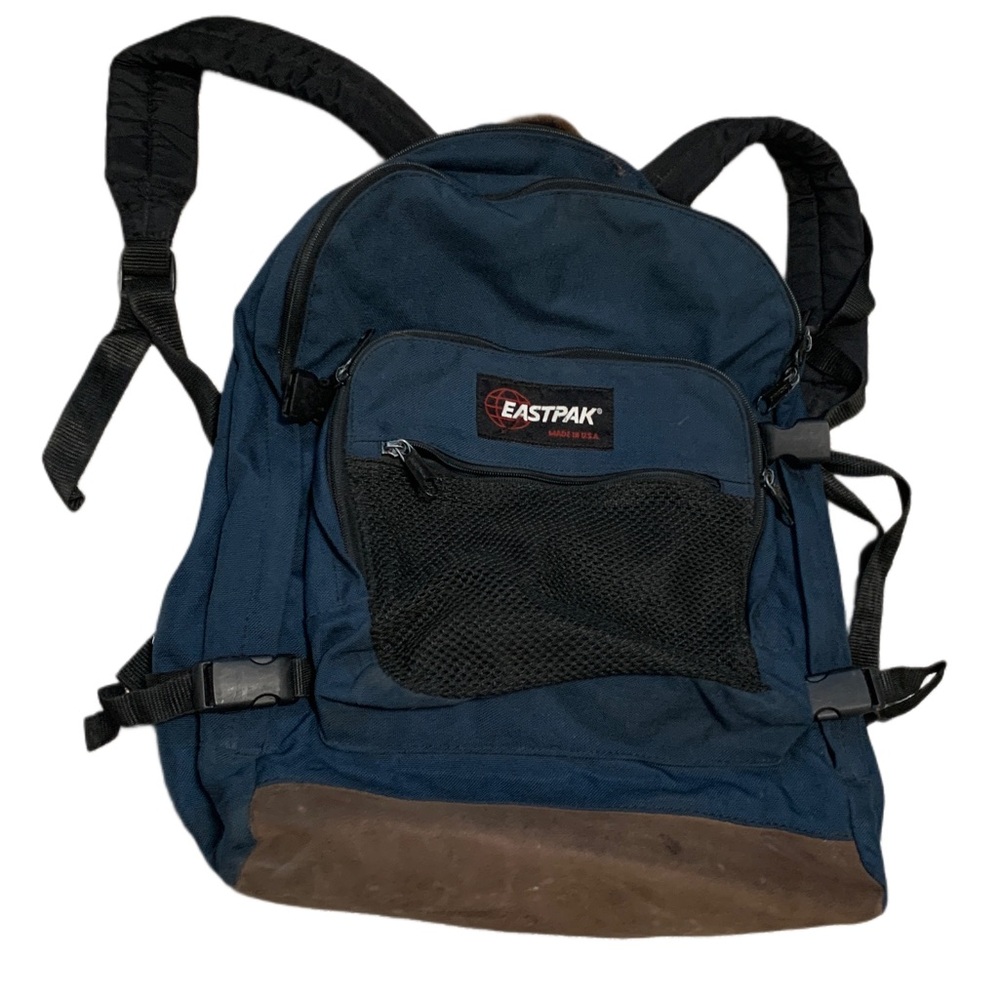 Vintage Eastpak Blue Backpack